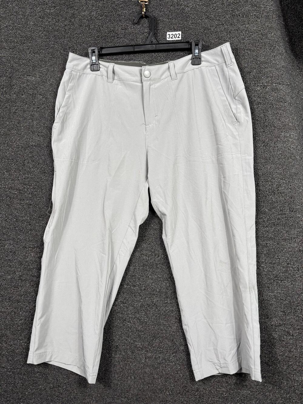 World Wide Sportsman Pants Womens 14 Gray Stretch Outdoor Fishing Lightweight
